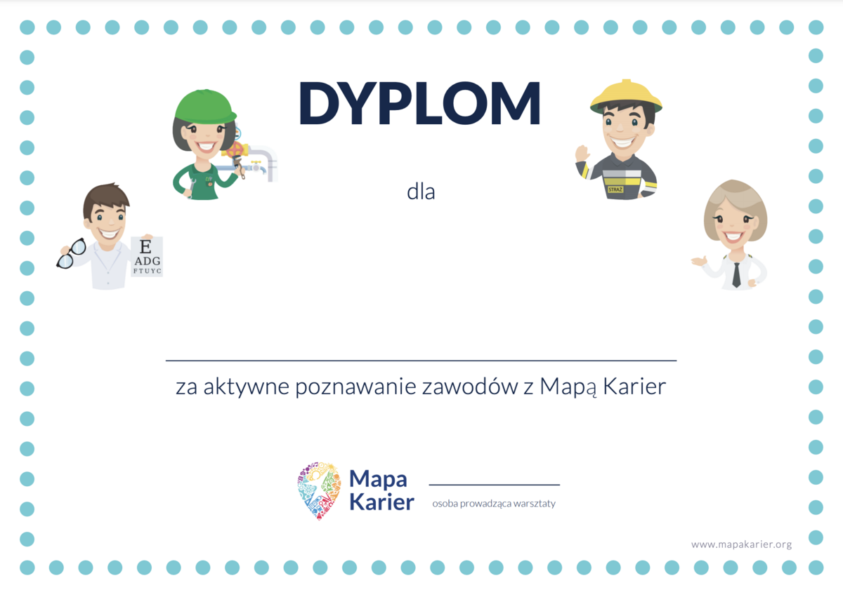 Dyplom Mapa Karier