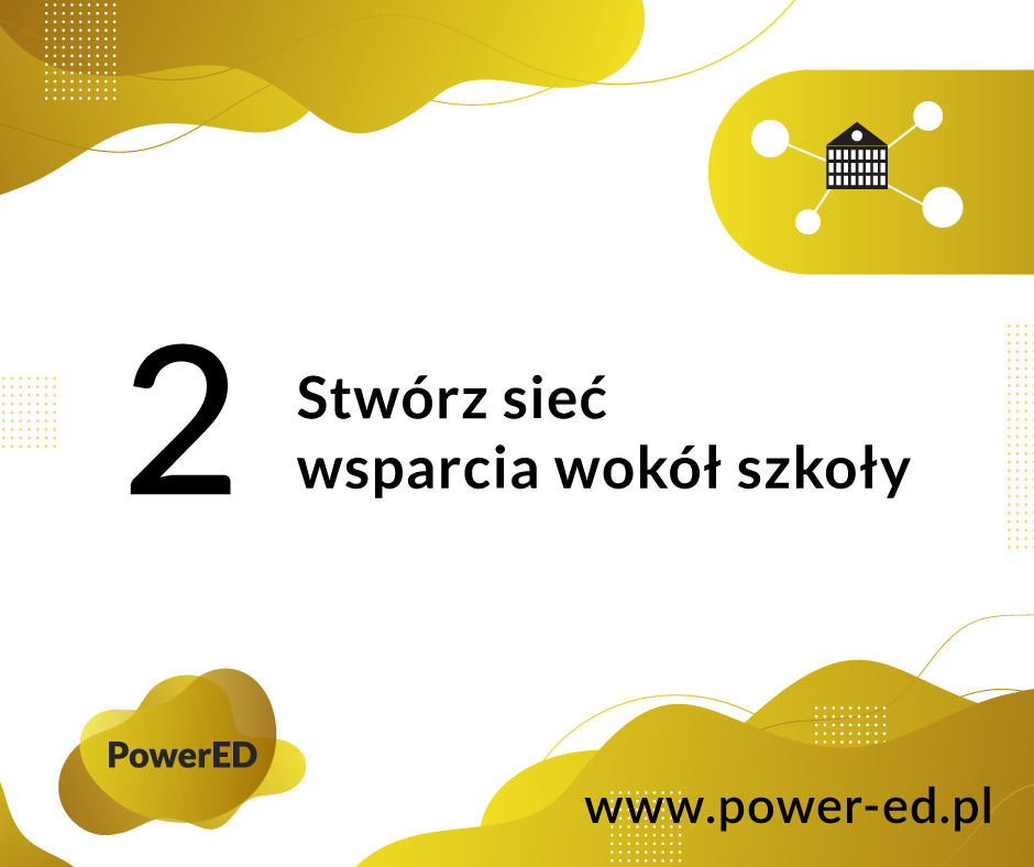 Stwórz sieć wsparcia wokół szkoły